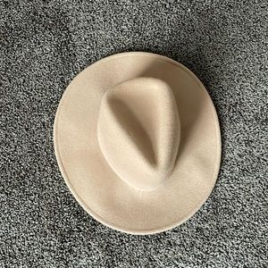 Tan wool brimmed hat from Target